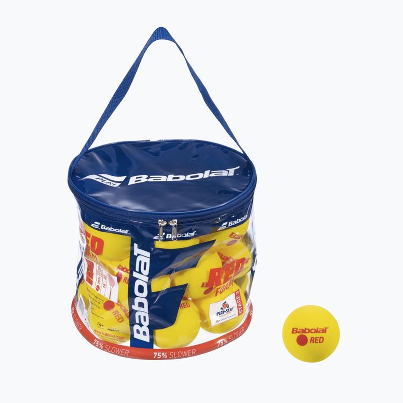Mingi de tenis Babolat Red Foam 24 buc galben 516004