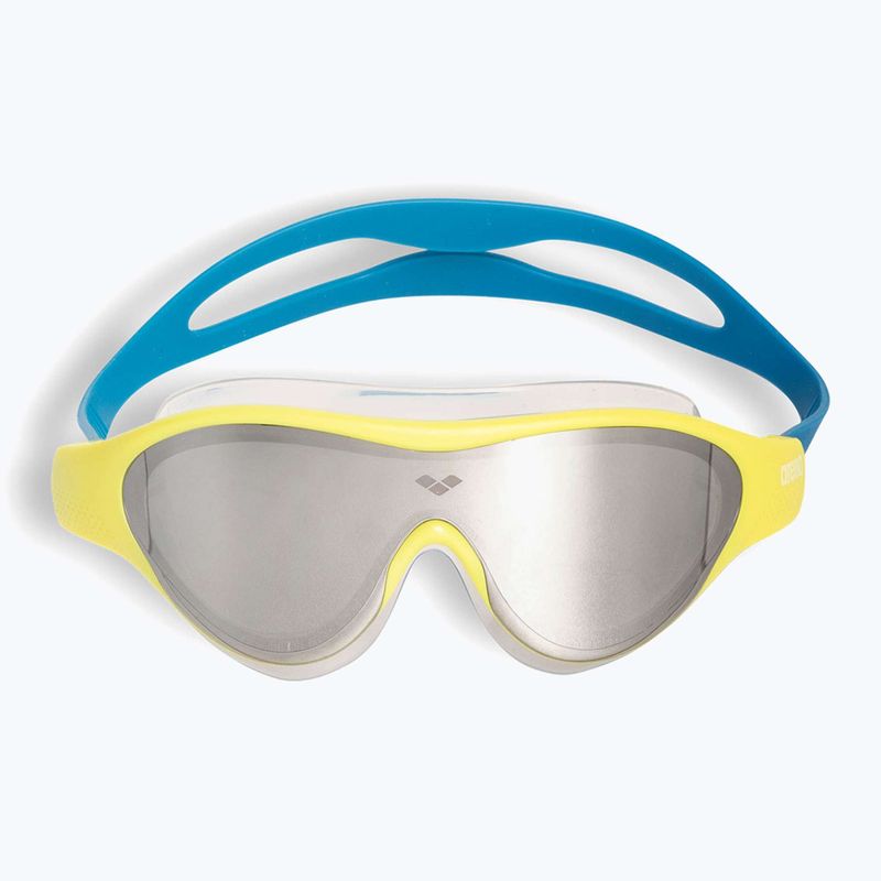 Ochelari de înot pentru copii arena The One Mirror Jr silver/soft green/blue cosmo 2