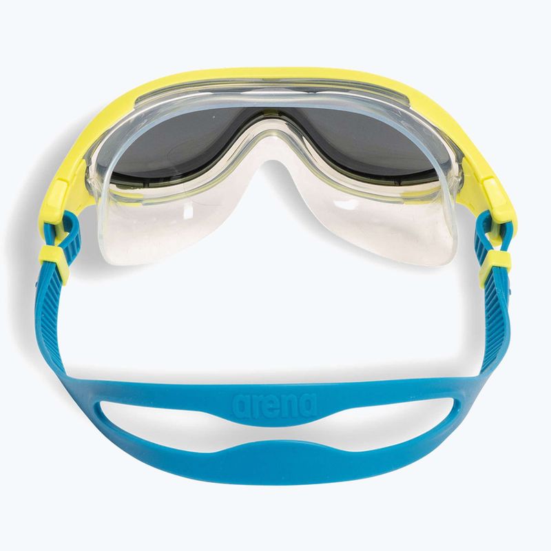 Ochelari de înot pentru copii arena The One Mirror Jr silver/soft green/blue cosmo 3
