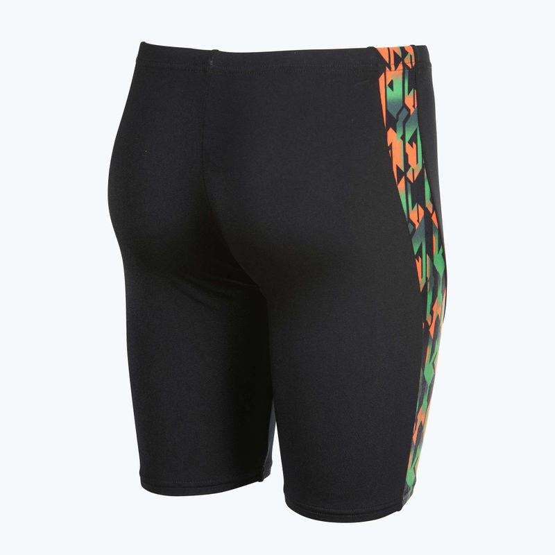 Jammer-uri de înot pentru copii arena Print Swim black/orange multi 9