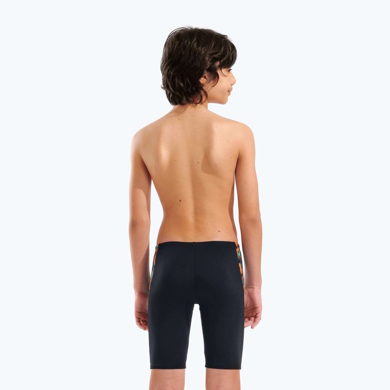 Jammer-uri de înot pentru copii arena Print Swim black/orange multi 2