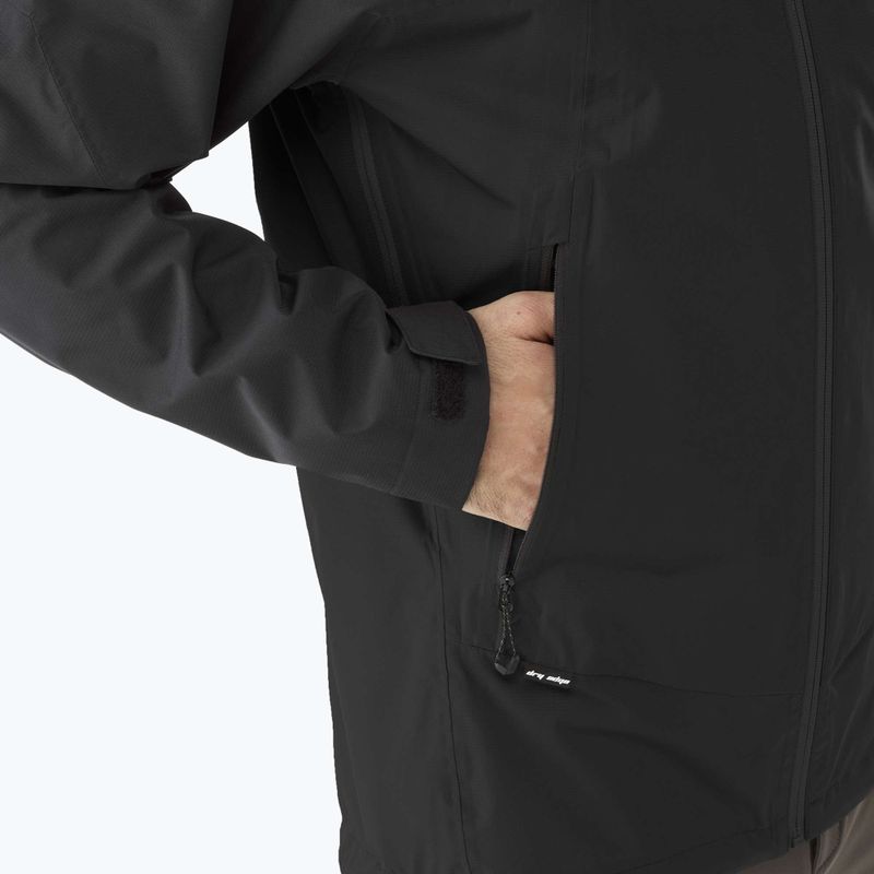 Geacă de ploaie pentru bărbați Millet Fitz Roy black/noir 6