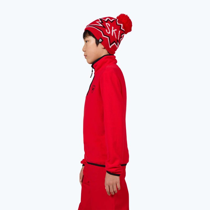 Hanorac pentru copii  Rossignol Jr Strawpile Fleece Fz sports red 4