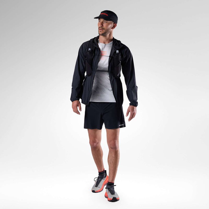 Pantaloni scurți de alergare Rossignol Sapa 2IN1 7" black 2
