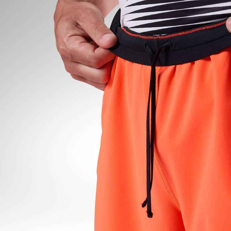 Pantaloni scurți de alergare pentru bărbați Rossignol Sapa 5" neon red 5