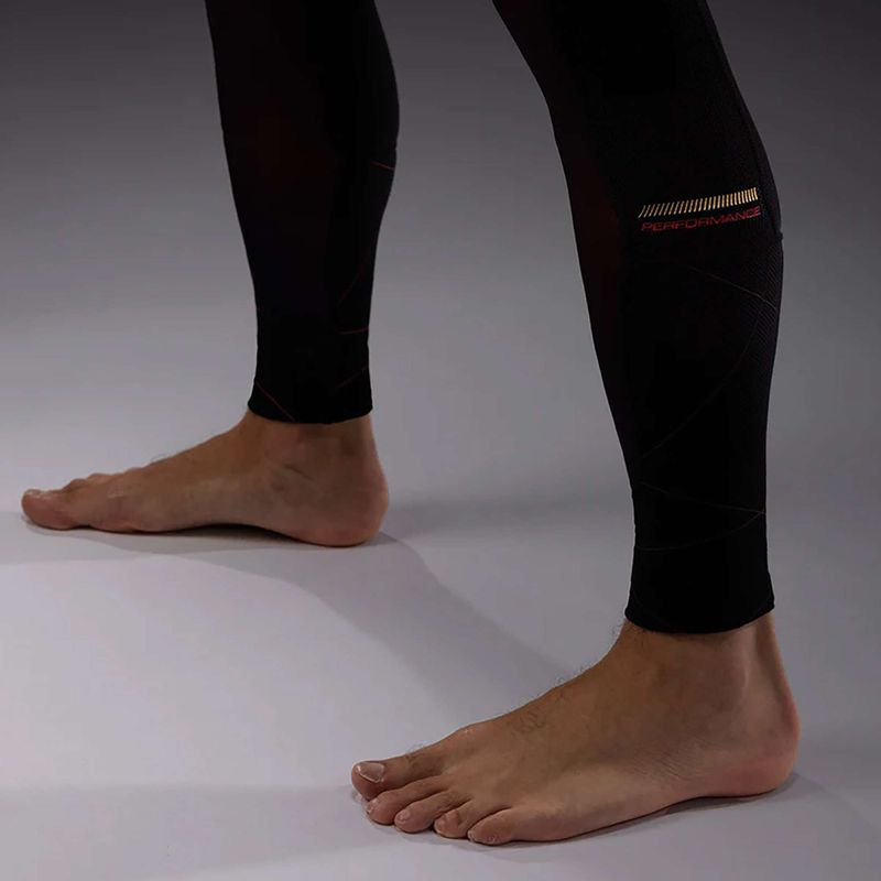Colanți de antrenament pentru bărbați Venum Tactical XT Spats black/burgundy/gold 8
