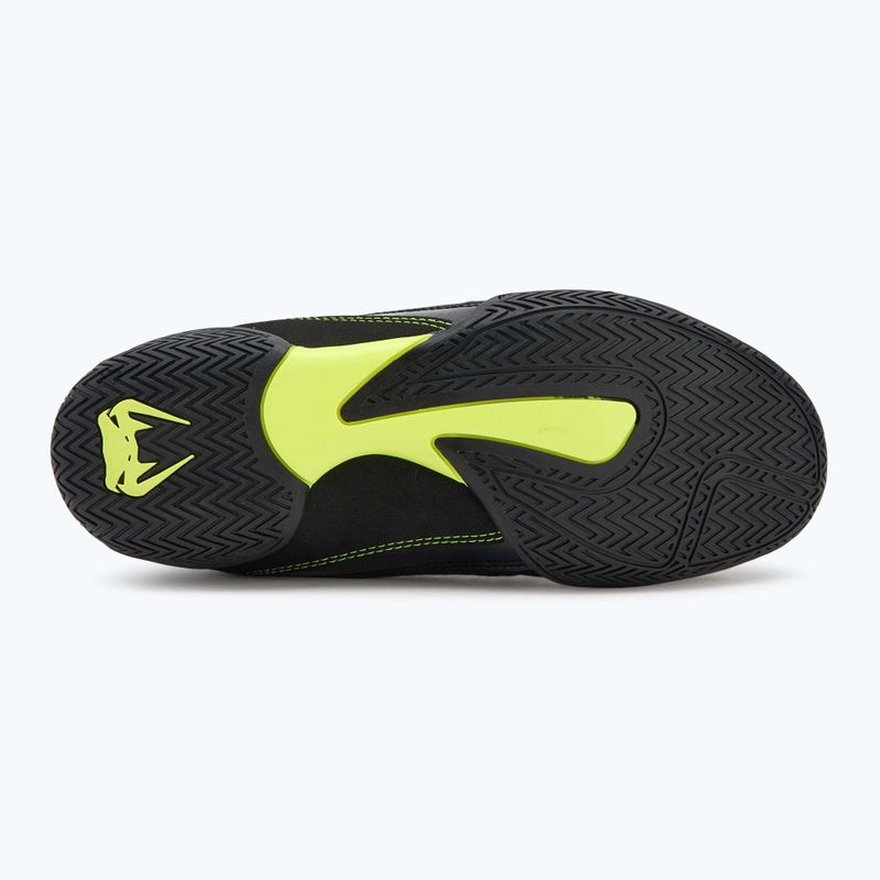 Încălțăminte de box pentru bărbați Venum Training Camp 4.0 Boxing black/neo green 4