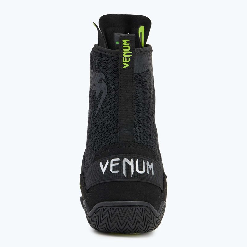 Încălțăminte de box pentru bărbați Venum Training Camp 4.0 Boxing black/neo green 6