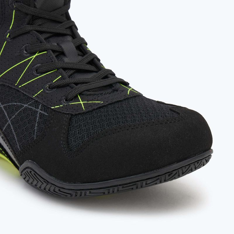 Încălțăminte de box pentru bărbați Venum Training Camp 4.0 Boxing black/neo green 7