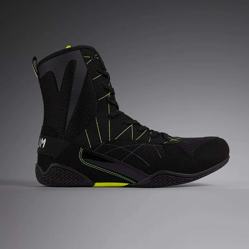 Încălțăminte de box pentru bărbați Venum Training Camp 4.0 Boxing black/neo green 9