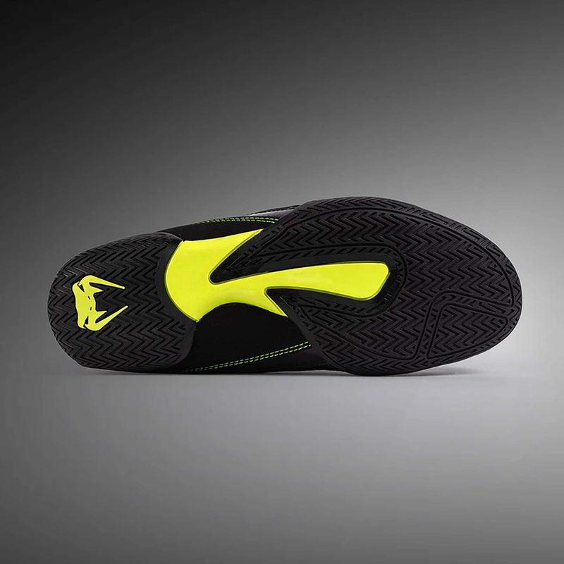 Încălțăminte de box pentru bărbați Venum Training Camp 4.0 Boxing black/neo green 13