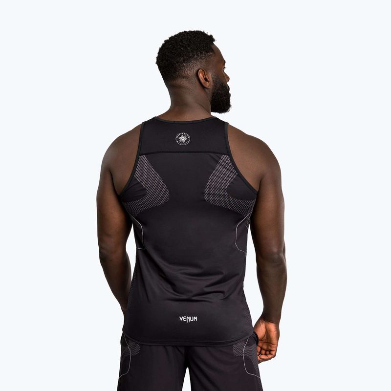 Tricou de antrenament pentru bărbați Venum Nexus Dry Tech black/silver 2