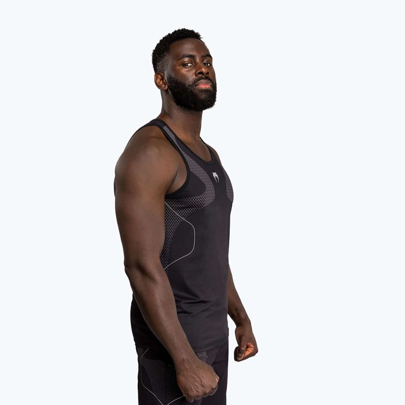 Tricou de antrenament pentru bărbați Venum Nexus Dry Tech black/silver 4
