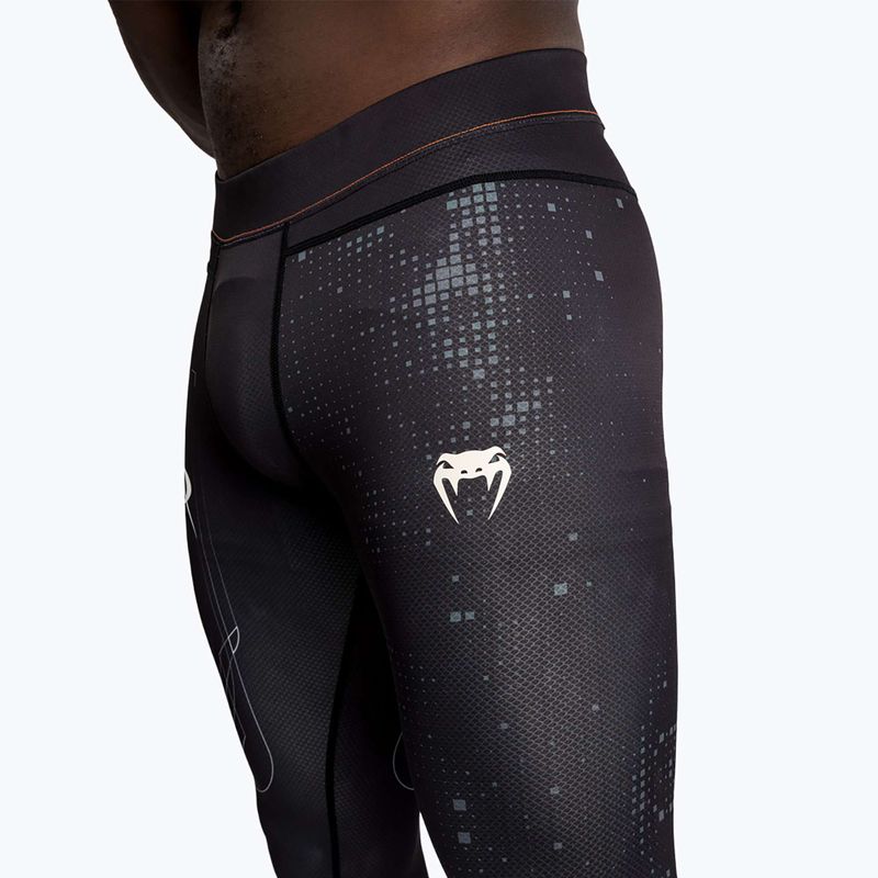 Colanți de antrenament pentru bărbați Venum Eclipse Spats black/ivort 6