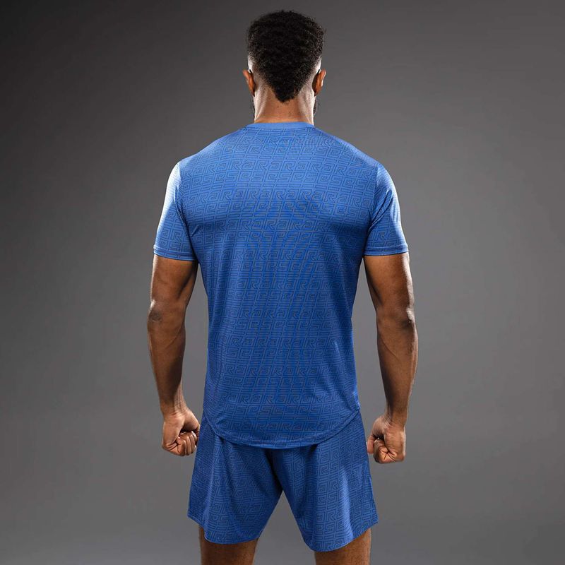 Tricou de antrenament pentru bărbați Venum X Ares 2.0 Dry Tech albastru regal 3