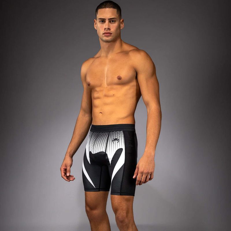 Pantaloni scurți de antrenament pentru bărbați Venum No Gi Vale Tudo black/white 4