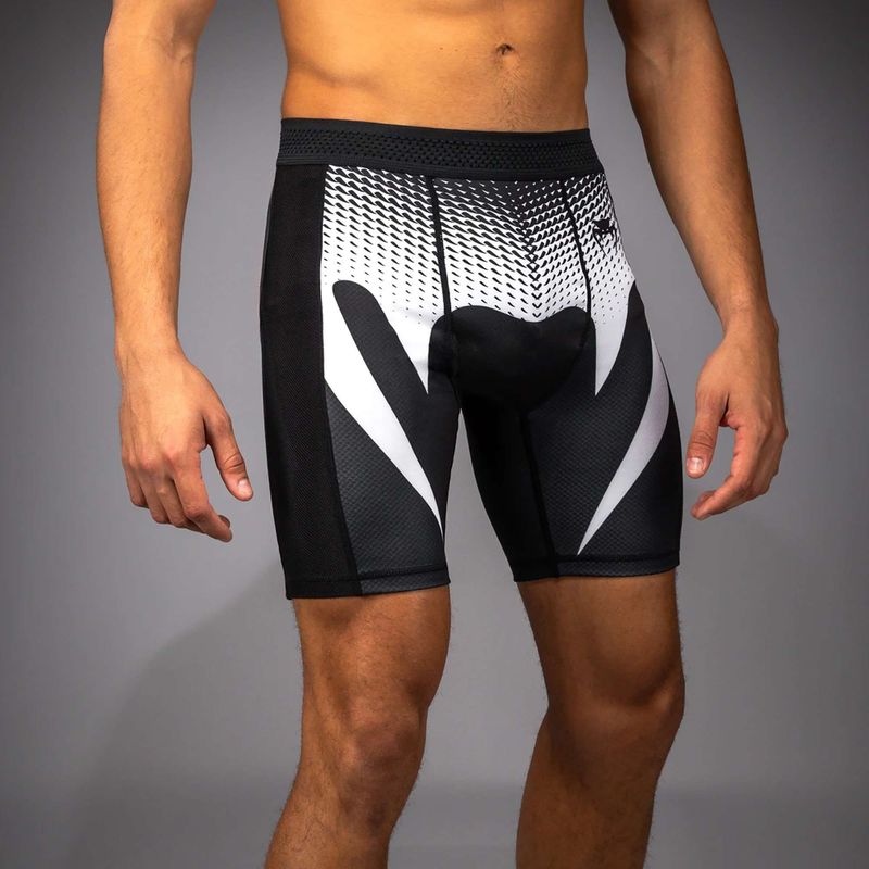 Pantaloni scurți de antrenament pentru bărbați Venum No Gi Vale Tudo black/white 7