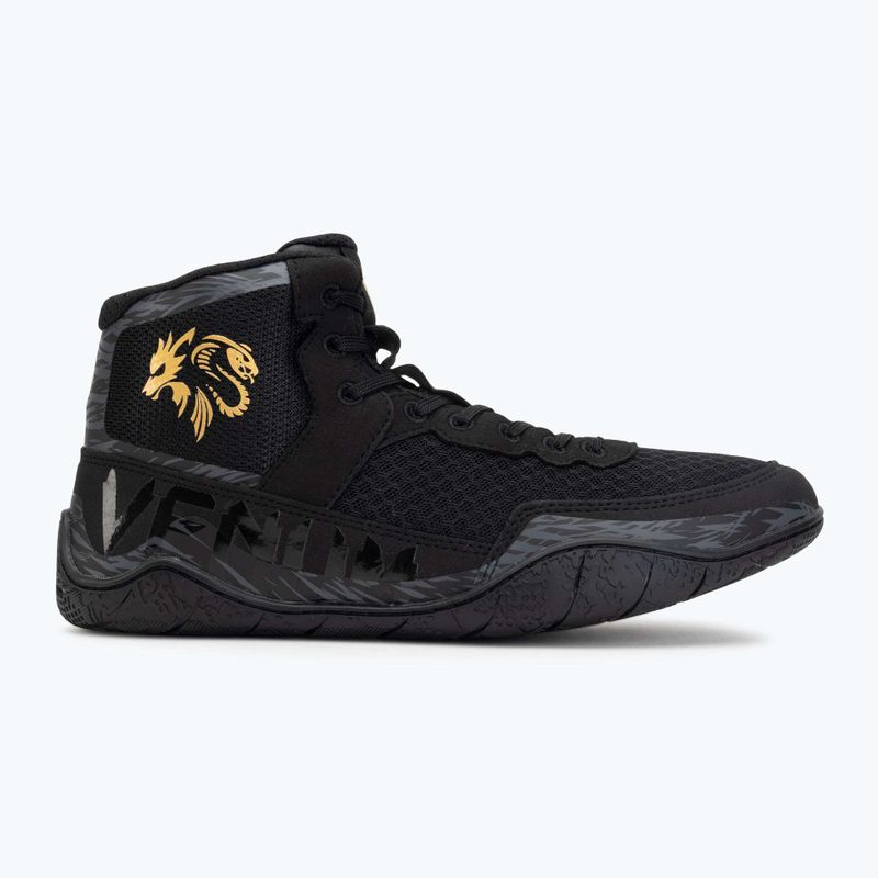 Încălțăminte de lupte Venum x Chimaev Wrestling black/grey 2