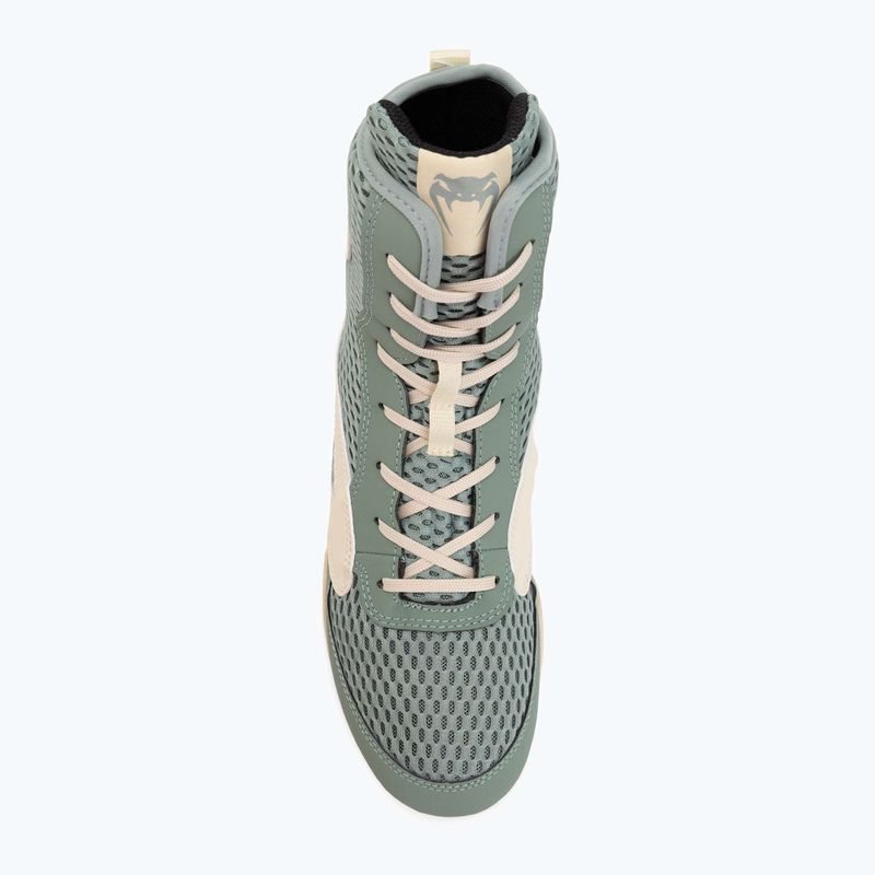 Încălțăminte de box pentru bărbați Venum Contender Boxing aqua green/ivory 5