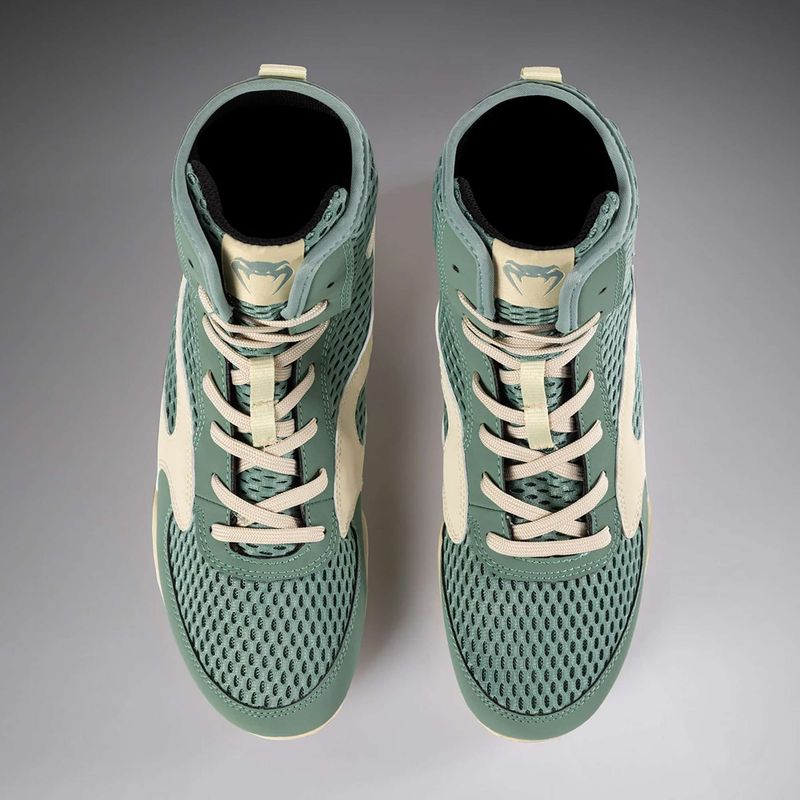 Încălțăminte de box pentru bărbați Venum Contender Boxing aqua green/ivory 10