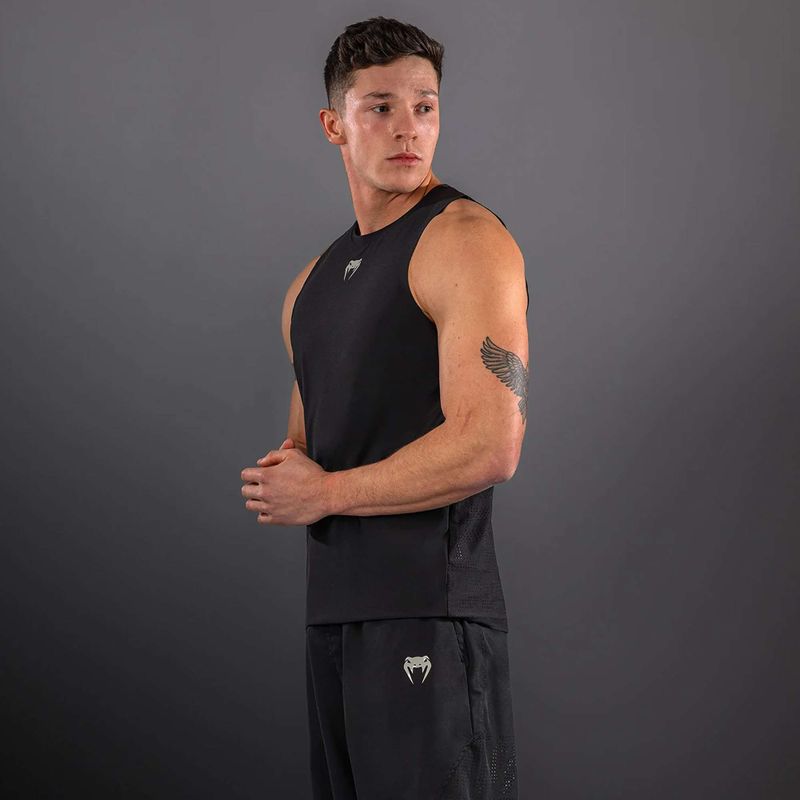 Tricou pentru bărbați Venum Lazer black/grey 4