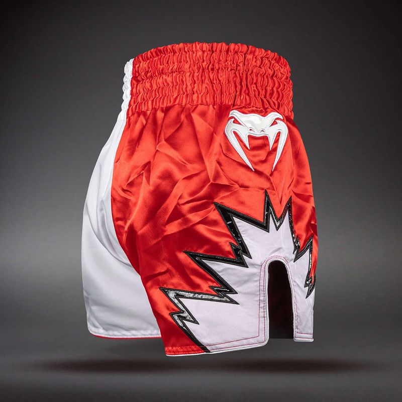Pantaloni scurți de antrenament Venum Inferno 2.0 Muay Thai red/white 4