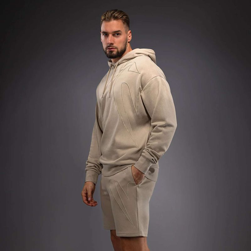 Bluză Venum Giant 3D Hoodie beige 4