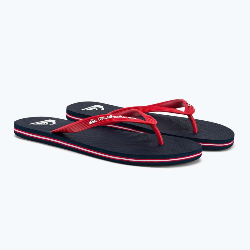 Quiksilver Molokai Core bărbați flip flop roșu AQYL101325 4