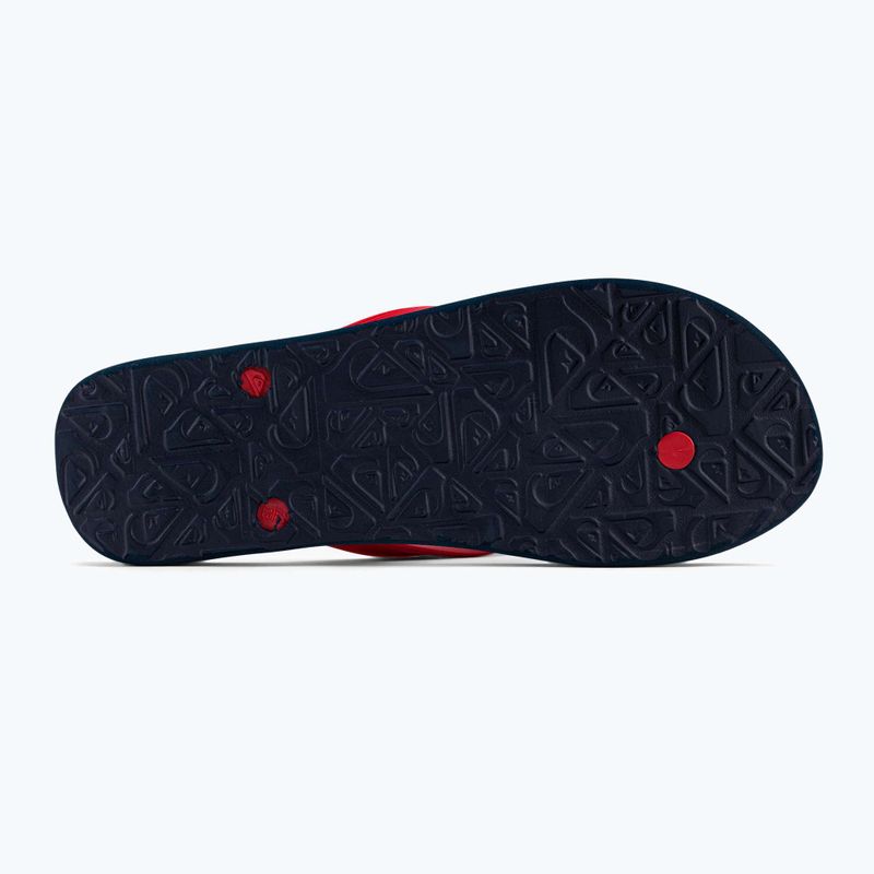 Quiksilver Molokai Core bărbați flip flop roșu AQYL101325 5