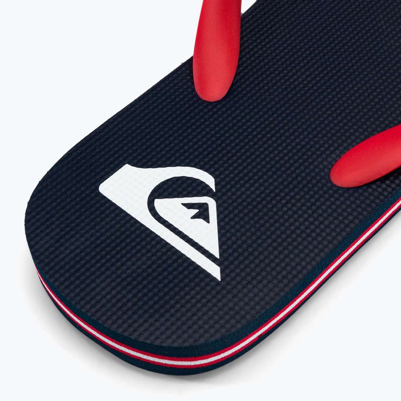 Quiksilver Molokai Core bărbați flip flop roșu AQYL101325 8