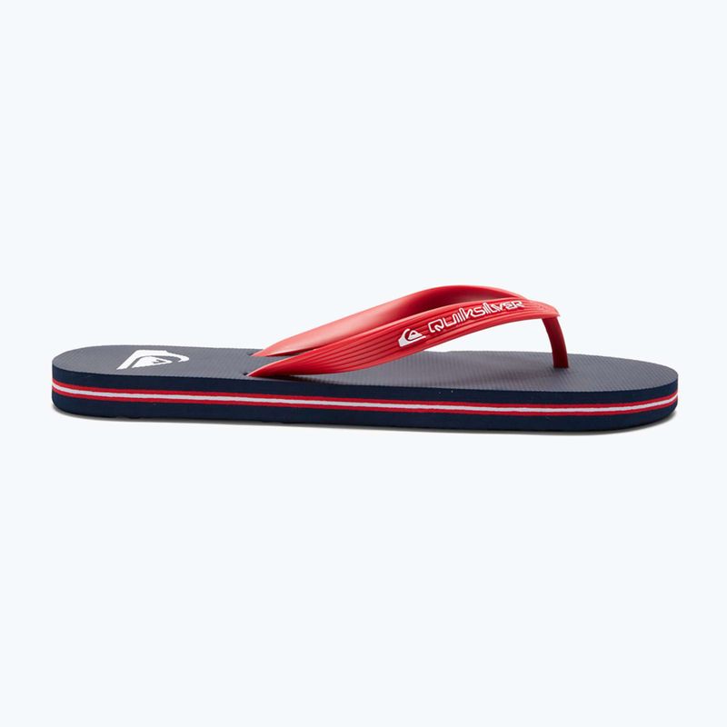 Quiksilver Molokai Core bărbați flip flop roșu AQYL101325 10