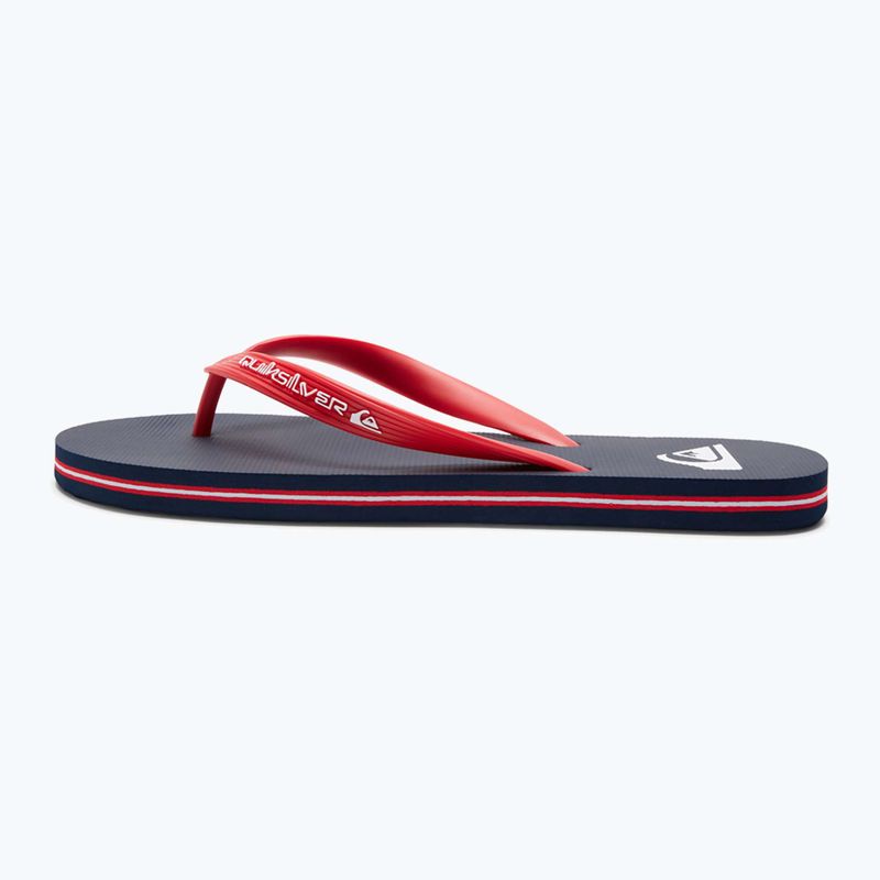 Quiksilver Molokai Core bărbați flip flop roșu AQYL101325 11