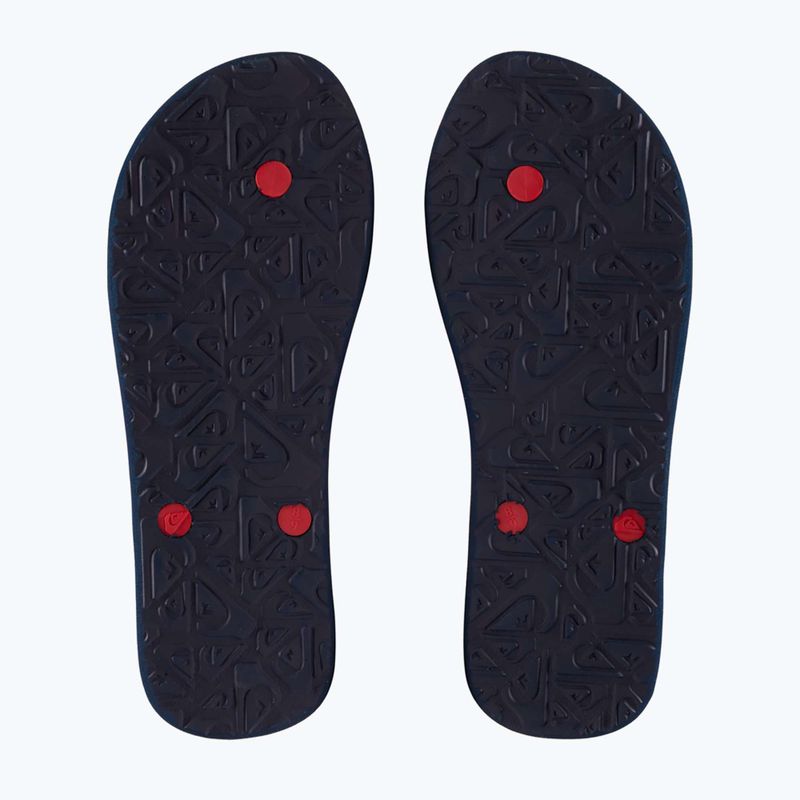 Quiksilver Molokai Core bărbați flip flop roșu AQYL101325 13