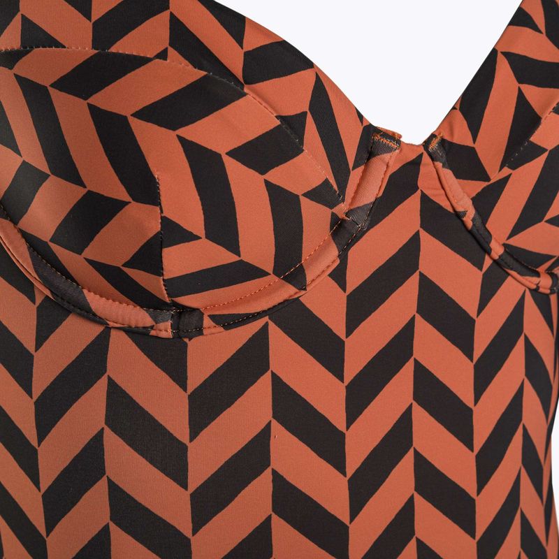 Costum de baie dintr-o singură piesă pentru femei Billabong Cross Step brick 6