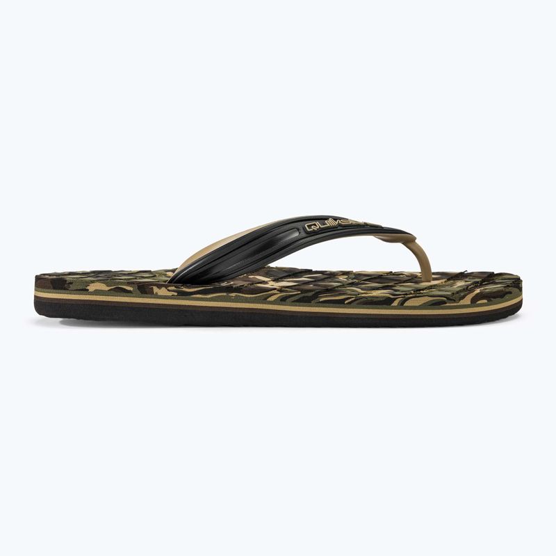 Papuci pentru bărbați Quiksilver Oahuey green 2 2