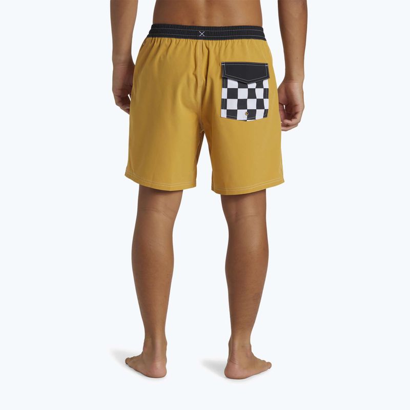 Șort de baie pentru bărbați  Quiksilver Original Straight 17 mustard 3