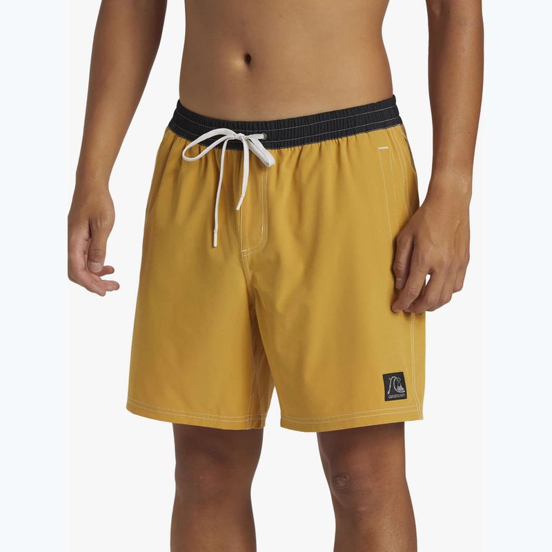 Șort de baie pentru bărbați  Quiksilver Original Straight 17 mustard 4