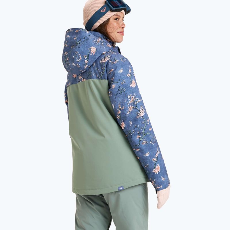 Geacă de snowboard pentru femei ROXY Roxy Jetty Block wild wind chloe blossom 3