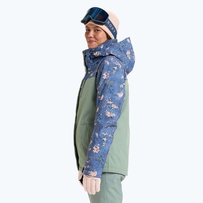 Geacă de snowboard pentru femei ROXY Roxy Jetty Block wild wind chloe blossom 4