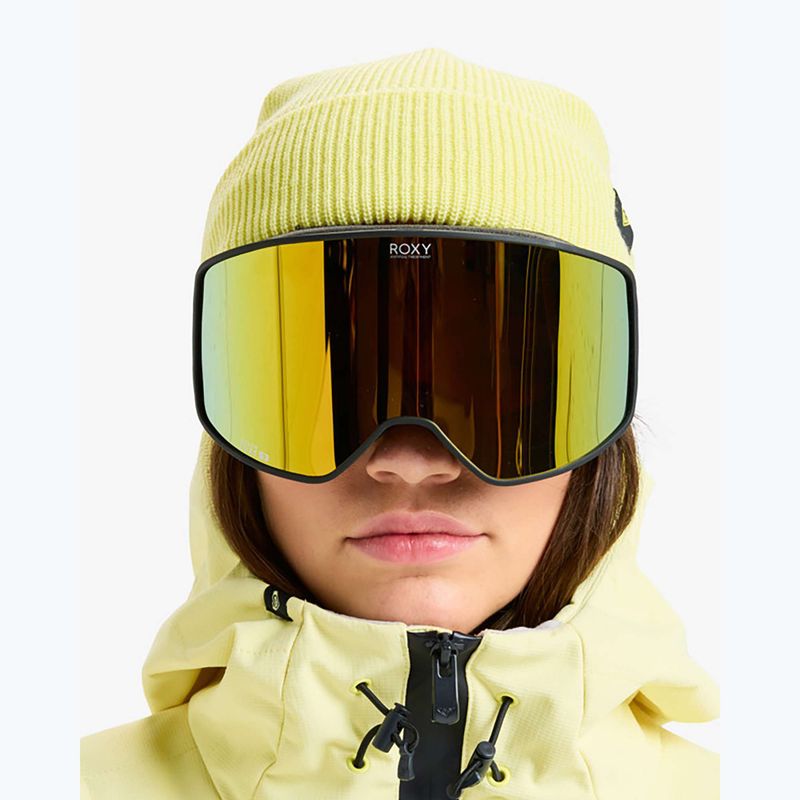 Ochelari de snowboard pentru femei ROXY Storm W black/clux ml pink gold 6
