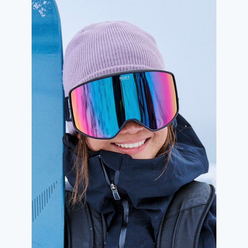 Ochelari de snowboard pentru femei ROXY Storm W black/clux ml pink gold 7