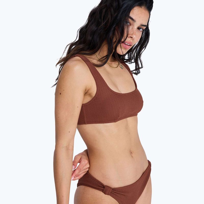 Top de costum de baie ROXY Sunshine Bralette cappuccino 4