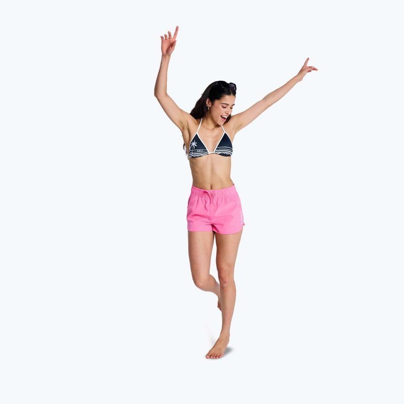 Pantaloni scurți de baie pentru femei ROXY Wave 2ʼʼ sangria sunset 2