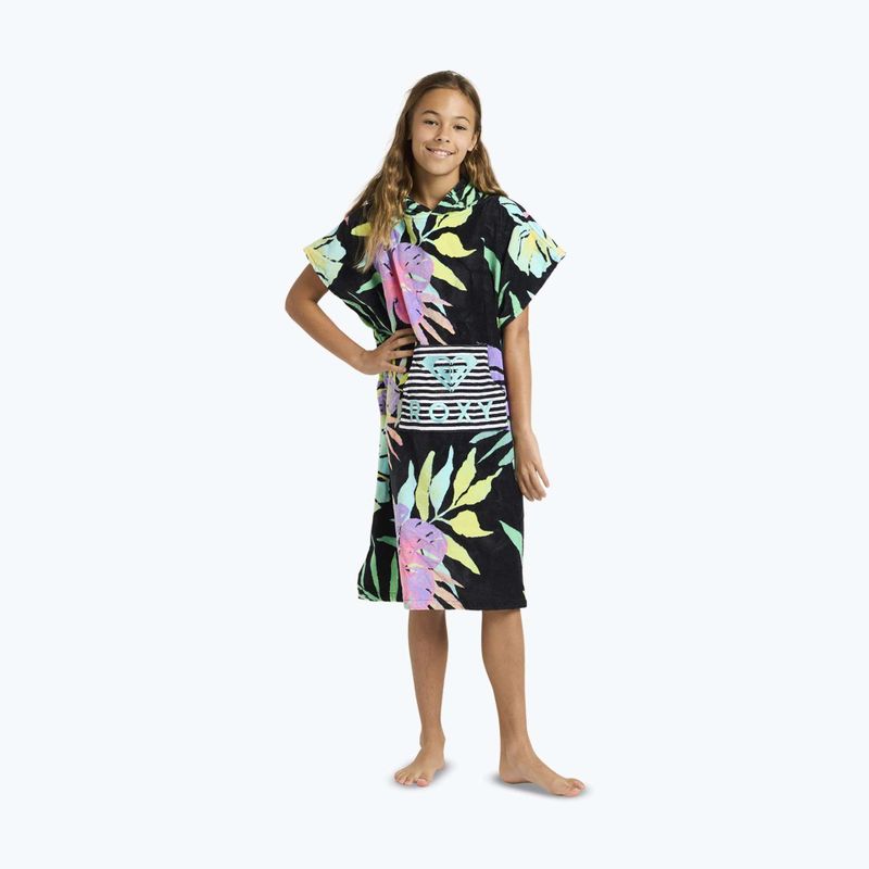 Poncho pentru copii ROXY RG Stay Magical Printed anthracite aquarella active rg 3