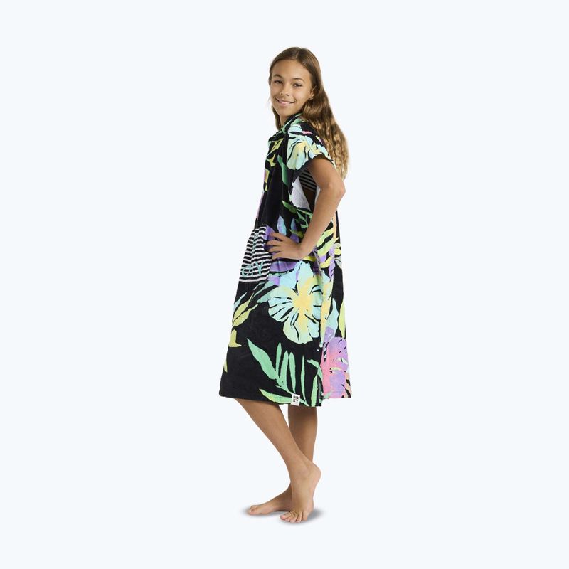 Poncho pentru copii ROXY RG Stay Magical Printed anthracite aquarella active rg 4