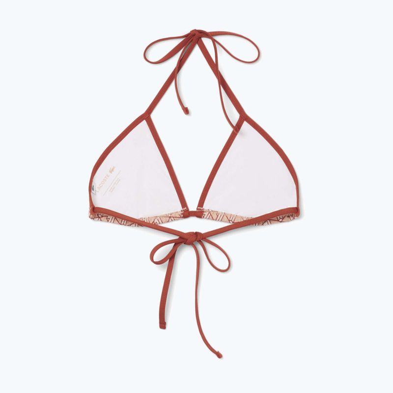 Partea de sus a costumului de baie Lacoste MF9588 iberis/latte 2