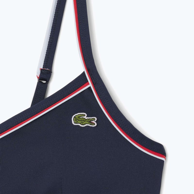 Partea de sus a costumului de baie Lacoste MF9993 navy blue/rill grenadine 3