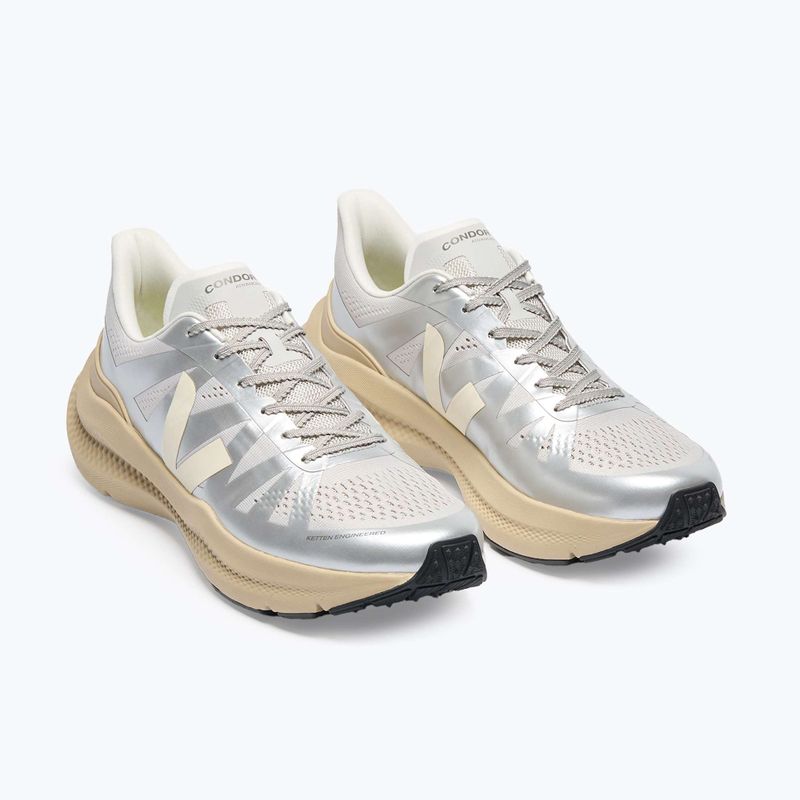 Încălțăminte pentru femei VEJA Condor 3 Advanced silver/cashew/almond 9
