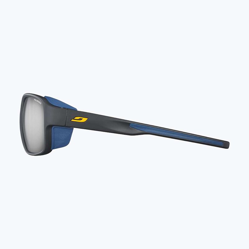 Ochelari de soare Julbo Monterosa 2 Polarized matte black/blue/orange 3