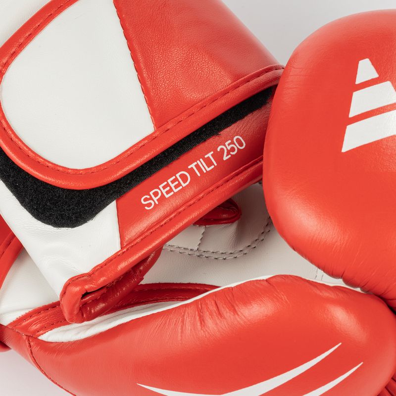 Mănuși de box adidas Speed Tilt 250, roșu, SPD250TG 5